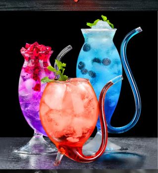V-Shape Straight-Stemmed Classic Clear Cocktail Glasses for Engagement Party Work Gatherings Housewarming - GOOD SELLER CO., LTD - China