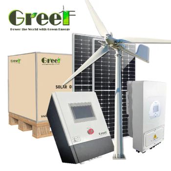 15kw Hybrid Solar Energy System Wind and Solar System Solution - Qingdao Greef New Energy Equipment Co., Ltd. - China