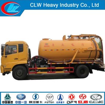 Famous Brand Municipal Dredging Environmental Sanitation Use 6 Wheelers Specialized Cleaning Emptying Vehicle Fecal Vacuum 10m3 Sewage Suction Tank Truck - Hubei Suny Automobile and Machinery Co., Ltd. - China