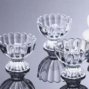 150ml Transparent Oversize Dessert Ice Cream Glass Cup Cake Bowl for Household - Xuzhou Huajing Glass Products Co., Ltd. - China