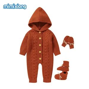 Fast Shipping Baby Newborn Gift Sets Gloves+Shoes+Rompers 3-Pieces Suits - Fujian Nan' an Huangda Clothing Co., Ltd. - China