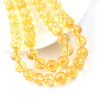 Top Quality Natural Transparent Yellow Crystal Beads for Jewelry DIY & Crafts Design - Ningbo General Union Co., Ltd. - China