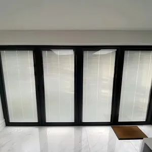 Customized Electric Roller Blinds Glass Partition Room Glass Wall Venetian Roller Blinds - Hangzhou Gold-Bronco Intelligent Technology Co., Ltd. - China