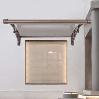 Window Door Awning Canopy Polycarbonate Cover Awnings UV Rain Snow - Foshan Jinyuanjia Building Materials Co., Ltd - China