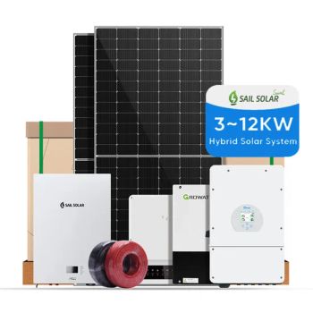 Reliable 500kw Hybrid Solar Energy System with Various Inverters and Solar Panels - Sail Solar Energy Co., Ltd - China