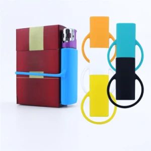 Lighter Accessories Portable Cigarette Lighter Case Handheld Lighter Silicone Protective Cases Stick on - Shenzhen Siliclab Technology Co., Ltd. - China