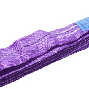 Flat Webbing Sling with Safety Factor for Reliable Lifting Solutions - Baoding Yiwei Crane Equipment Manufacturing Co., Ltd. - China