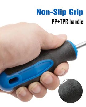 Magnetic Tip Screwdriver Set and 3 Flat Professional Cushion Grip 6-Piece Hand Tools Set - NINGBO T-WIN IMP.&EXP. CO., LTD - China
