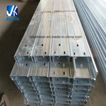 Q345 Carbon Steel Galvanizing C Lip Channels Length 5-12m Shape C Channel Trademark jiahexin Perforated Perforated Certificate ISO, BV, - Qingdao Jiahexin Steel Co., Ltd. - China