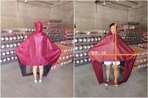 Newly Designed Waterproof Raincoat/Oxford Fabric Poncho Origin China Gross Weight 69kg HS Code 9503001000 Application On - XINGTAI REITERSTON VEHICLE CO., LTD. - China