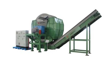 OTR/Truck/Car Tire Recycle System for Tyre Derived Fuel - Wuxi Shredwell Recycling Technology Co., Ltd. - China