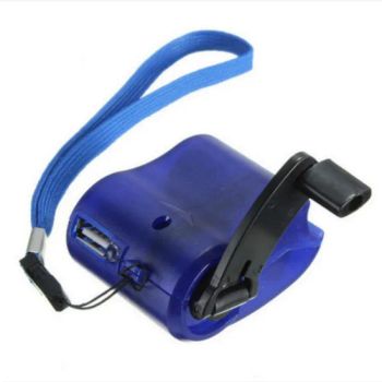 Portable Dynamo Hand Crank Kit Travel Emergency Wind up Charger for Mobile Phone - Shenzhen Dowdon Tech Co., Ltd. - China