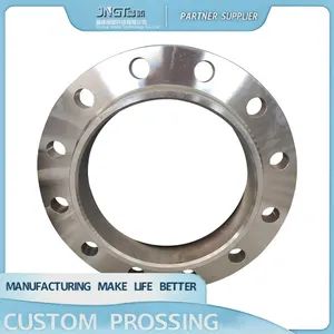 Custom Pipe Carbon Steel Forged Weld Neck Flange CNC Machining Steel 1Y MOQ100 0.01mm Precision - Jiashan Crystal Model Technology Co., Ltd. - China