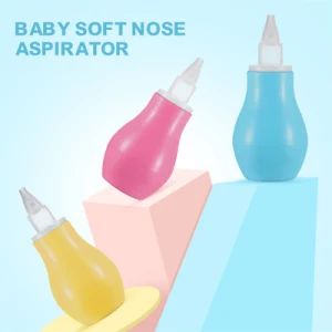 Silicone Baby Safety Nose Cleaner Vacuum Suction Children Nasal Aspirator New Baby Care Diagnostic-Tool - Xiamen Flying Silicone Rubber Co., Ltd. - China