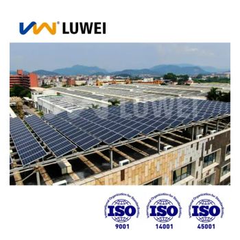 Chinese Manufacturer Adjustable Solar Panel Kit Ground Mounting Brackets with Clamps - Xiamen Luwei Prefabricated Steel Structure Co., Ltd. - China