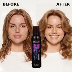 Beaver Curly Hair Styling Products Volume Fluffy Curl Hair Texture Foam Mousse - Guangzhou Beaver Cosmetic Co., Ltd. - China
