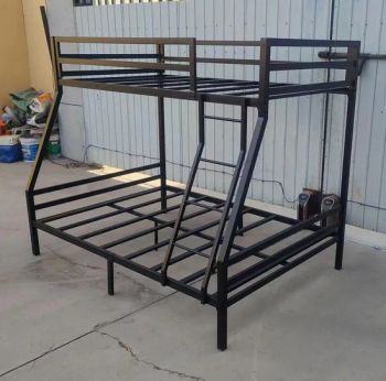 Heavy Duty Steel Bunk Bed for 3 Person Metal Beds Double Decker Bed Frame for Kids Canada Area - Luoyang Besteel Co., Ltd. - China