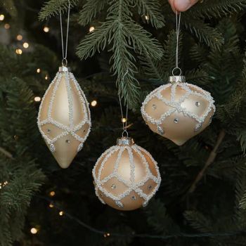 Wholesale Price OEM Manufacturer Personalized Holiday Decorations Custom Glass Blown Drop Balls Hand Drawn Christmas Baubles Chris - Yiwu Superstar Creation Company - China