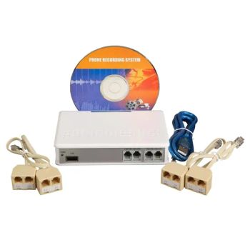 8ports PC Base USB Audio Recorder with Caller ID Digital Voice Recorder - Qihang Aegis Informatics (Hk) Limited - China