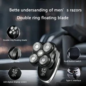 Portable Mini Electric Shaver Hair Trimmer Beard Shaver Origin China Trademark OEM Rated Power 5W Model NO. KM-T378 Charging Method - Shanghai Prime Technology Co., Ltd. - China