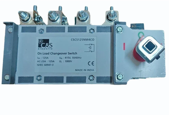 Onload Changeover Switch, Poles: 4 Pole, Current Rating: 125 A - AR V Associates - India