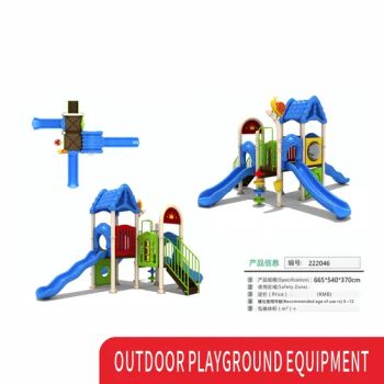 New Design Kids Outdoor Playground Items Amusement Park Equipment Plastic Slide for Children - Wenzhou East Amusement Equipment Co., Ltd - China