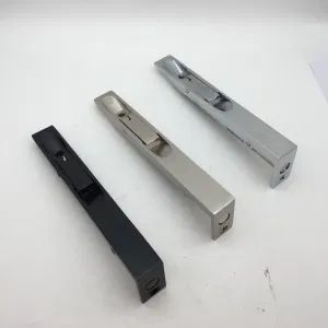 Zinc Alloy Door Bolt Security Door Guard Lever Action Flush Latch Slide Bolt Lock - EC Hardware Co., Ltd. - China