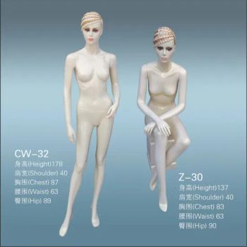 Shopping Mall Full-Body Floor Standing Female Mannequin Origin China Size H1700mm Gender Female Trademark JINTA Style - Suzhou Jinta Metal Working Co., Ltd. - China