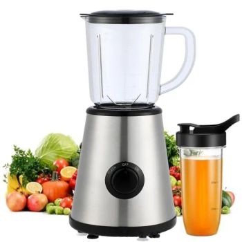 2 in 1 Blenders for Vegetable Choppers Food Processor Color Silver Trademark MU Origin China Item Weight 1000g Wattage 250 Watts - Market Union Co. Ltd. - China