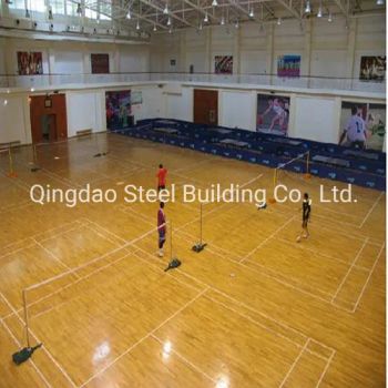 Prefabricated Steel Structure Sports Court Halls for Basketball Court, Badminton Court, Table Tennis Court Stadium Construction Building - Qingdao Steel Building Co., Ltd. - China