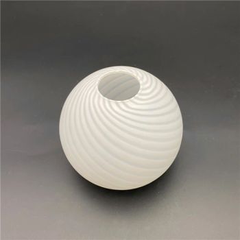 Hand Blown Glass Lamp Shade Opal White with Frosted Surface - Ningbo Easting Tech Co., Ltd. - China
