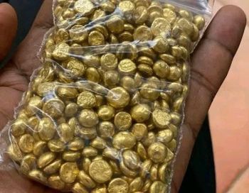 GOLD NUGGETS - NKAMBE GOLD COMPANY LTD - Cameroon
