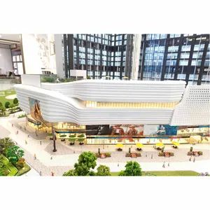 3D High-End Commercial District Floor Architectural Model Making with Lighting Display - Guangzhou Tranka Digital Model Co., Ltd. - China