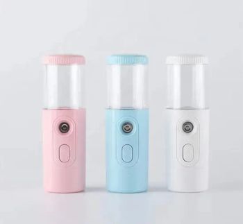 Home Use Portable USB Rechargeable Beauty Skin Care Nano Mist Spray Machine Handheld Facial Steamer Electric Nano Mist Sprayer - Voraglow Trading Co., Ltd - China