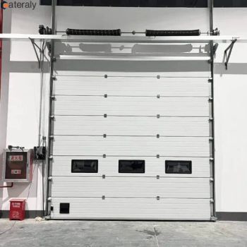 Factory Wholesale Sectional Door Reliable Industrial Door with Durable Online Support Services Available with Motor Garage Gate Automatic Door - Henan Cateraly Door Co., Ltd. - China