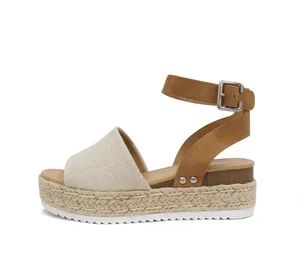 Women and Ladies Sandals Heels Ladies Wedges Sandals Style Sexy Upper Rubber Origin China Gender Women Trademark SKL OutSole - Skylark Network Co.,Ltd. - China