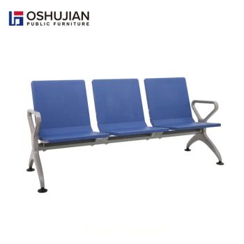 Modern Airport Furniture Bench Outdoor Public Seating Hospital Waiting Chair Visitor PU Station Gang Chair - Guangdong Oshujian Furniture Co., Ltd. - China