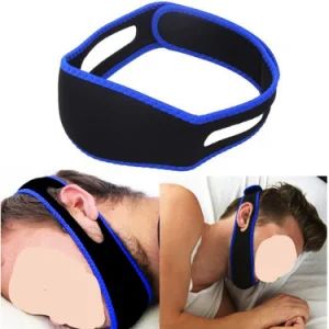 Anti-Snoring Belt Stop Nose Vent Sleep Apnea Aid Chin Strap Bl15763 - Ningbo Ezfocus Co., Ltd. - China