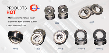Ball bearing Inner Diameter Range Below 50mm - Fujian Welink bearing - China
