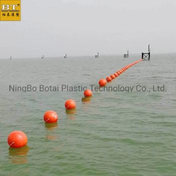 Rotomolding HDPE High Buoyancy Long Working Life Floats Water Surface Marker Sea Floating Ball Buoy - NingBo Botai Plastic Technology Co., Ltd. - China
