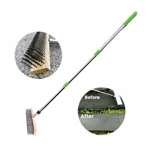 Long Handle Floor Deck Brush 30cm Wire Brush Head for Outdoor Cleaning - Yiwu Greatcity Tools Co., Ltd - China