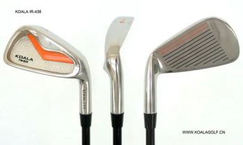 OEM Forged Golf Iron Heads IR-438 Custom Logo CNC 198g Blue/Black/Gold MOQ100 6+ Pieces - Xiamen Golfmylo Sports Equipment Co., Ltd. - China