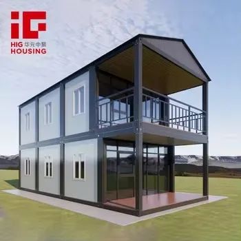 High Quality Prefabricated Steel Frame Structure 20FT 40FT Flat Pack Portable Office Containers House for Sale - Hig Housing Tech Co., Ltd. - China