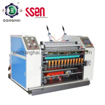 Automatic High Speed Thermal Paper Slitting Rewinding Machine Slitter Rewinder for Thermal Paper Cash Register Rolls Fax Paper Manufacturer of Slitting Machine - Ruian Changhai Machinery Manufacture Co., Ltd. - China