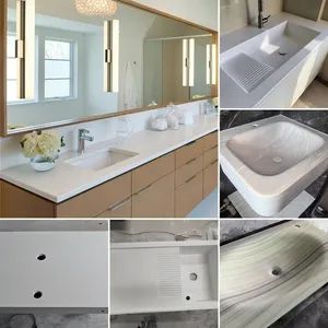 OEM Supplier Bathroom Vanity Bathroom Sink with Cabinet Bathroom Sinks and Vanities Bathroom Vanity Top with Sink Vanity and Top - Shenzhen Eshine Technology Co., Ltd - China