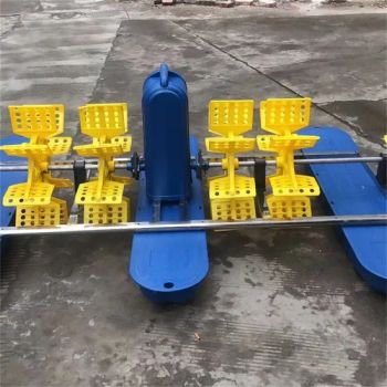 Paddle Wheel Aerators 4 Impeller Fish Farm Pond Water Aquaculture Machine for Pool - Nanjing Lanjiang Pump Industry Co., Ltd. - China