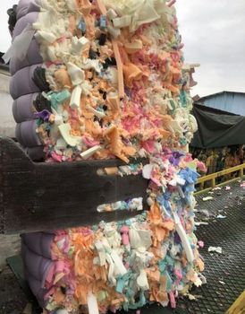 Good Quality Pu Foam Scrap Sponge PU Waste Foam Clean and Dry Polyurethane Foam Scrap good price - Banyen Inter Corp - Thailand