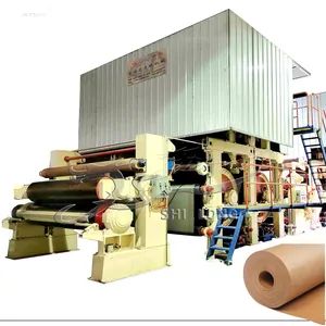 Waste Kraft Carton Recycling Machinery Brown Fluting Paper Corrugated Paper Making Machine - QinYang ShiLong Machinery Manufacturing Co., Ltd. - China