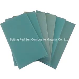 2mm Green Epoxy Glass Cloth Laminate Electrical Insulation Sheet - Beijing Red Sun Technology Co.,Ltd. - China