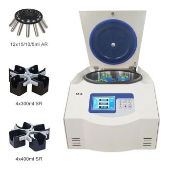 4*400ml Swing out Rotor 6000rpm Blood Plasma Low Speed Centrifuge Laboratory Machine - Hunan Michael Laboratory Instrument Co.,Ltd. - China